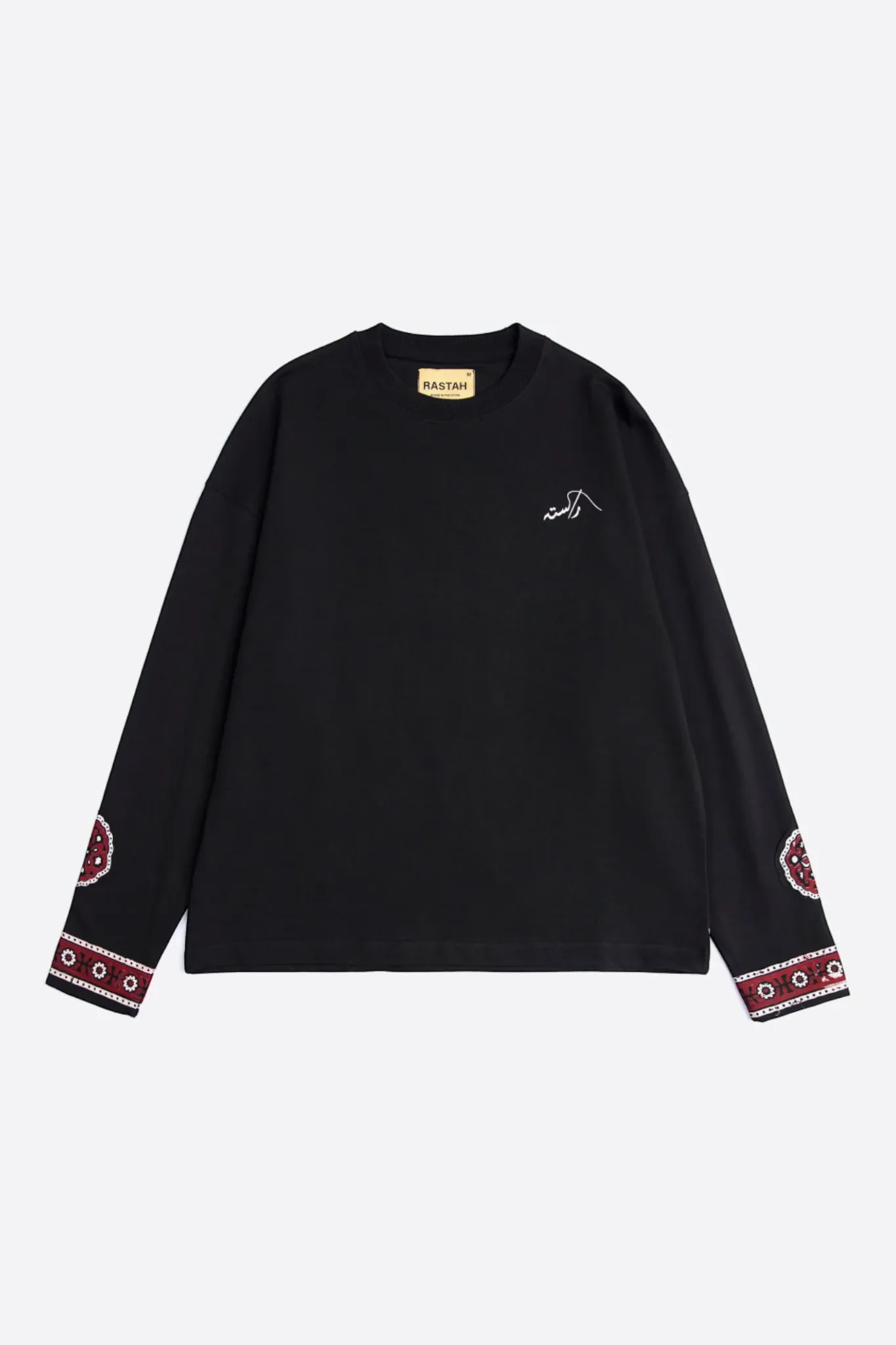Ajrak Patchwork Long Sleeve Tee - Image 4
