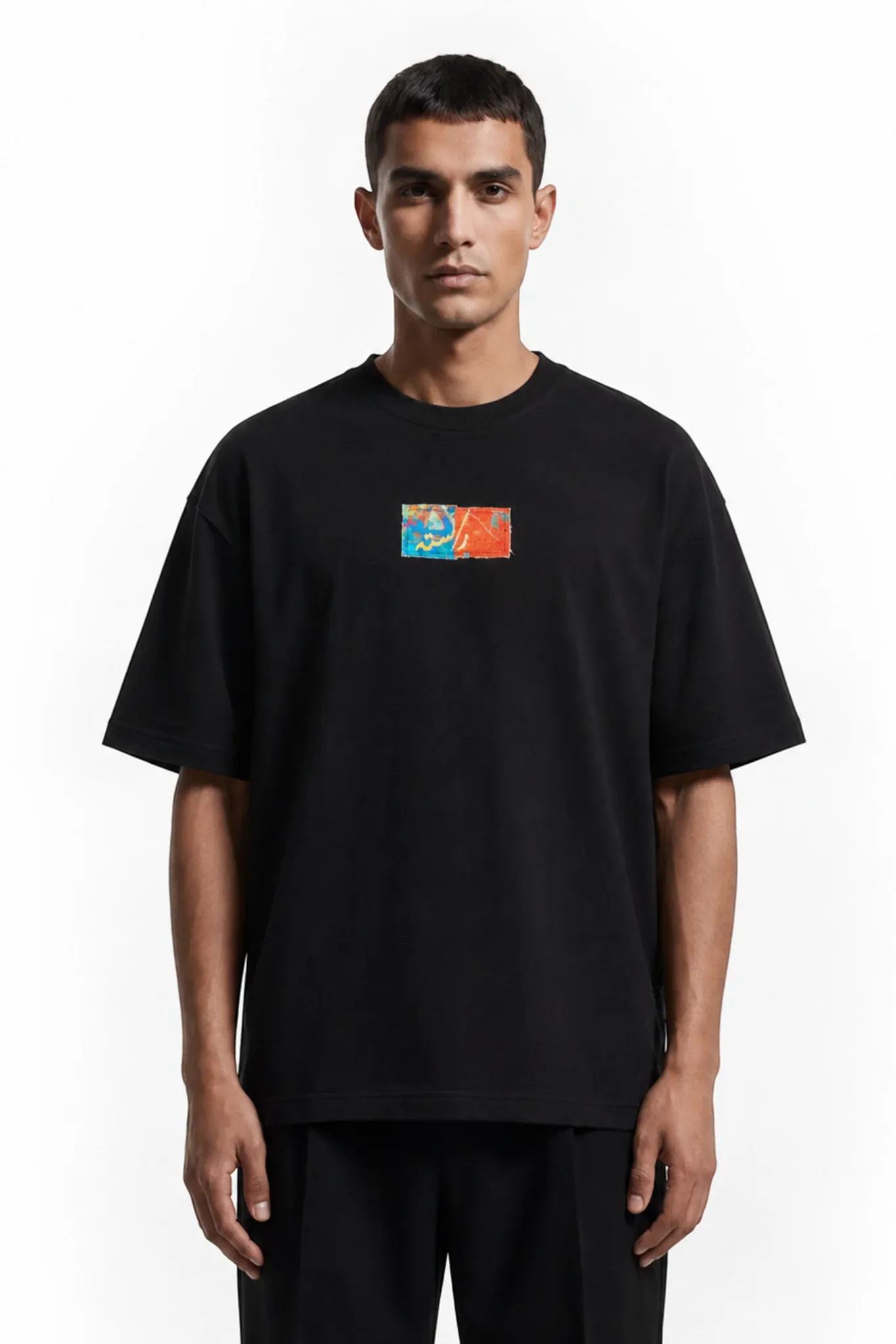 Ankahi Patchwork Tee - Image 3