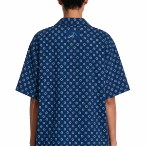 Blue Ajrak Button-Down - Image 7