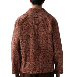 Crimson Ajrak Shirt - Image 3