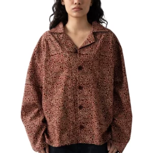 Crimson Ajrak Shirt - Image 4