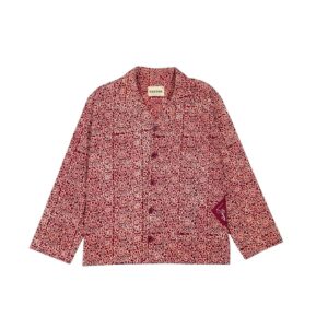 Crimson Ajrak Shirt