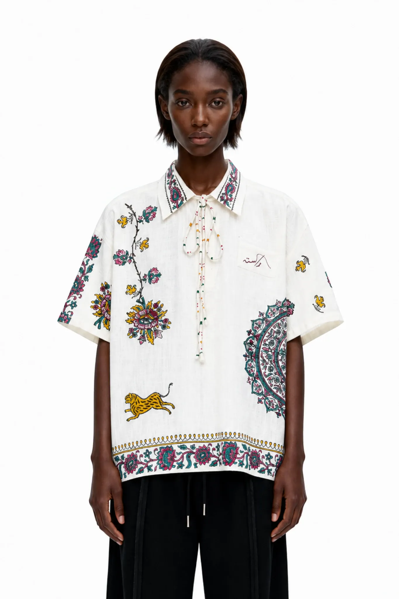 KHADAR BLOCK PRINT POLO - Image 7
