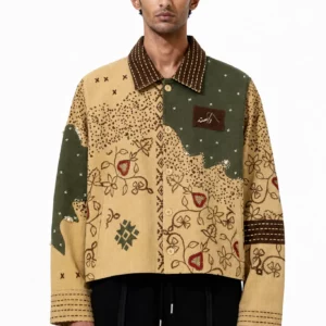 Alternative view of Khadar Block Print Jacket