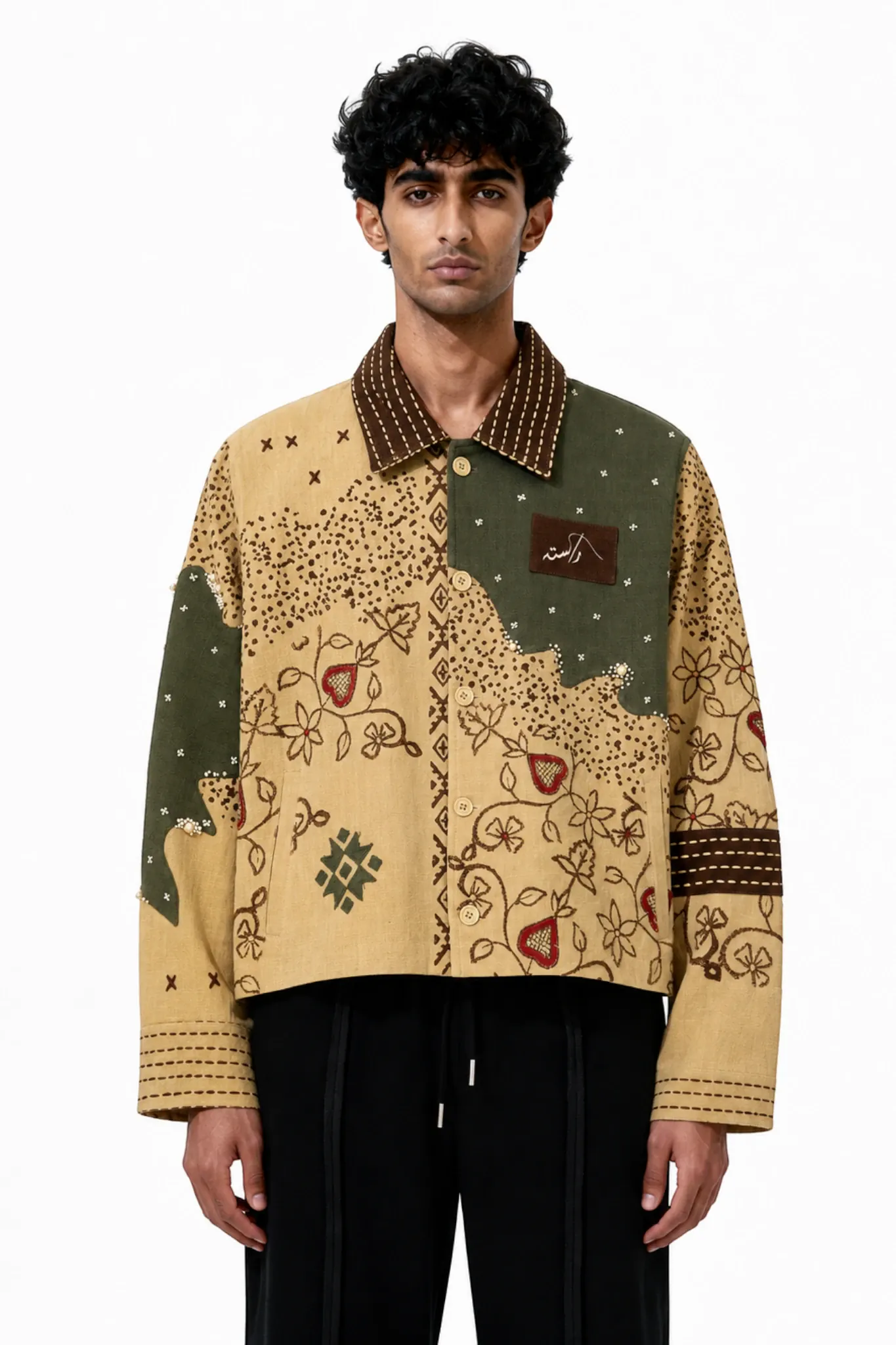Khadar Block Print Jacket - Image 2