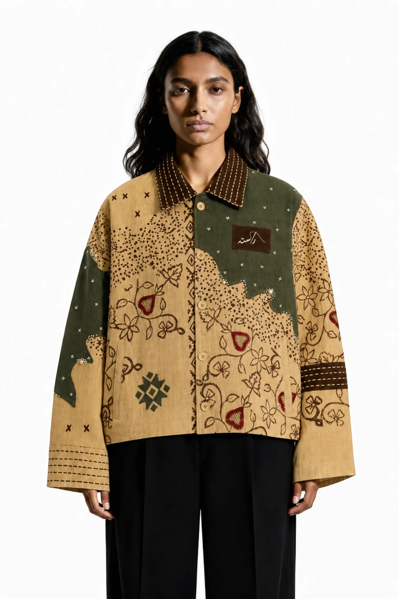 Khadar Block Print Jacket