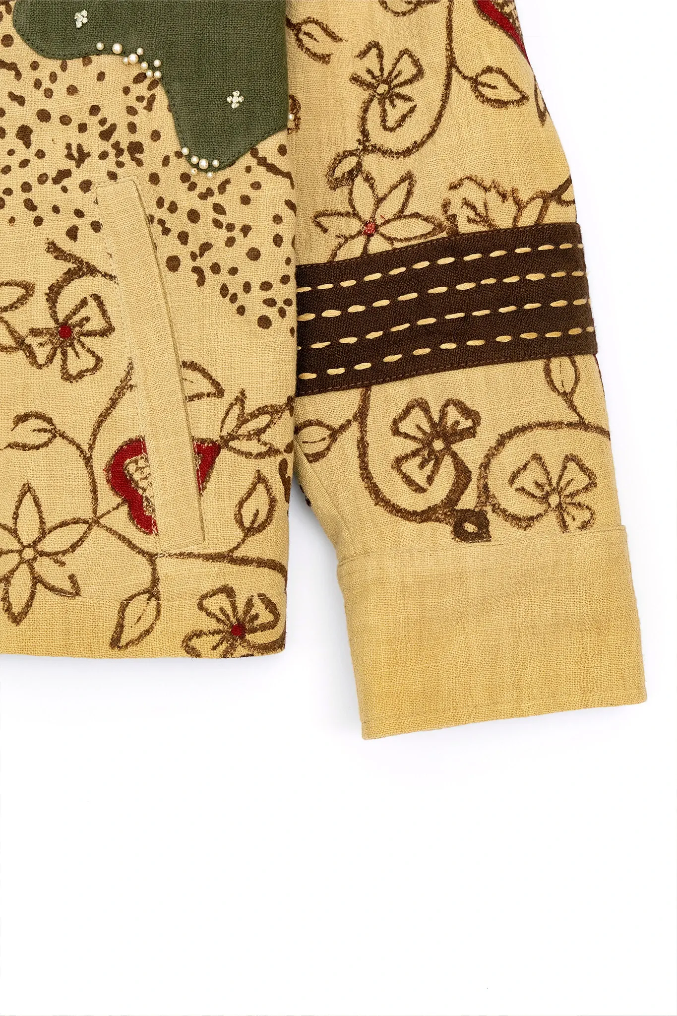 Khadar Block Print Jacket - Image 6