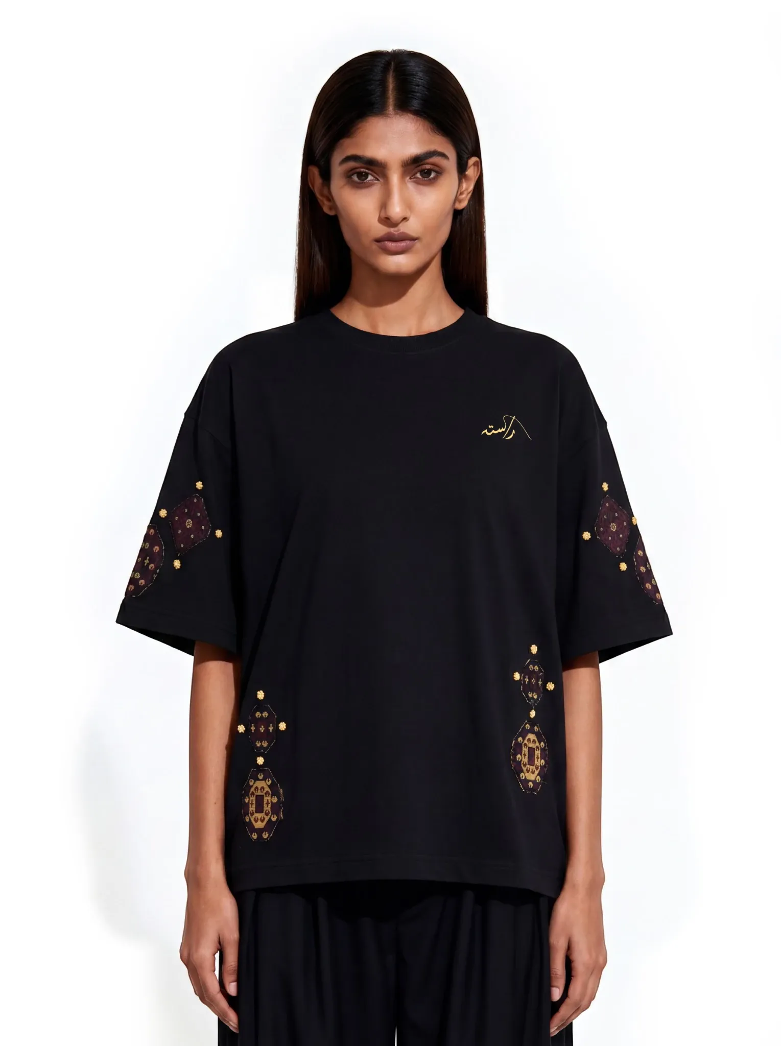 Miras Embroidered Tee - Image 8