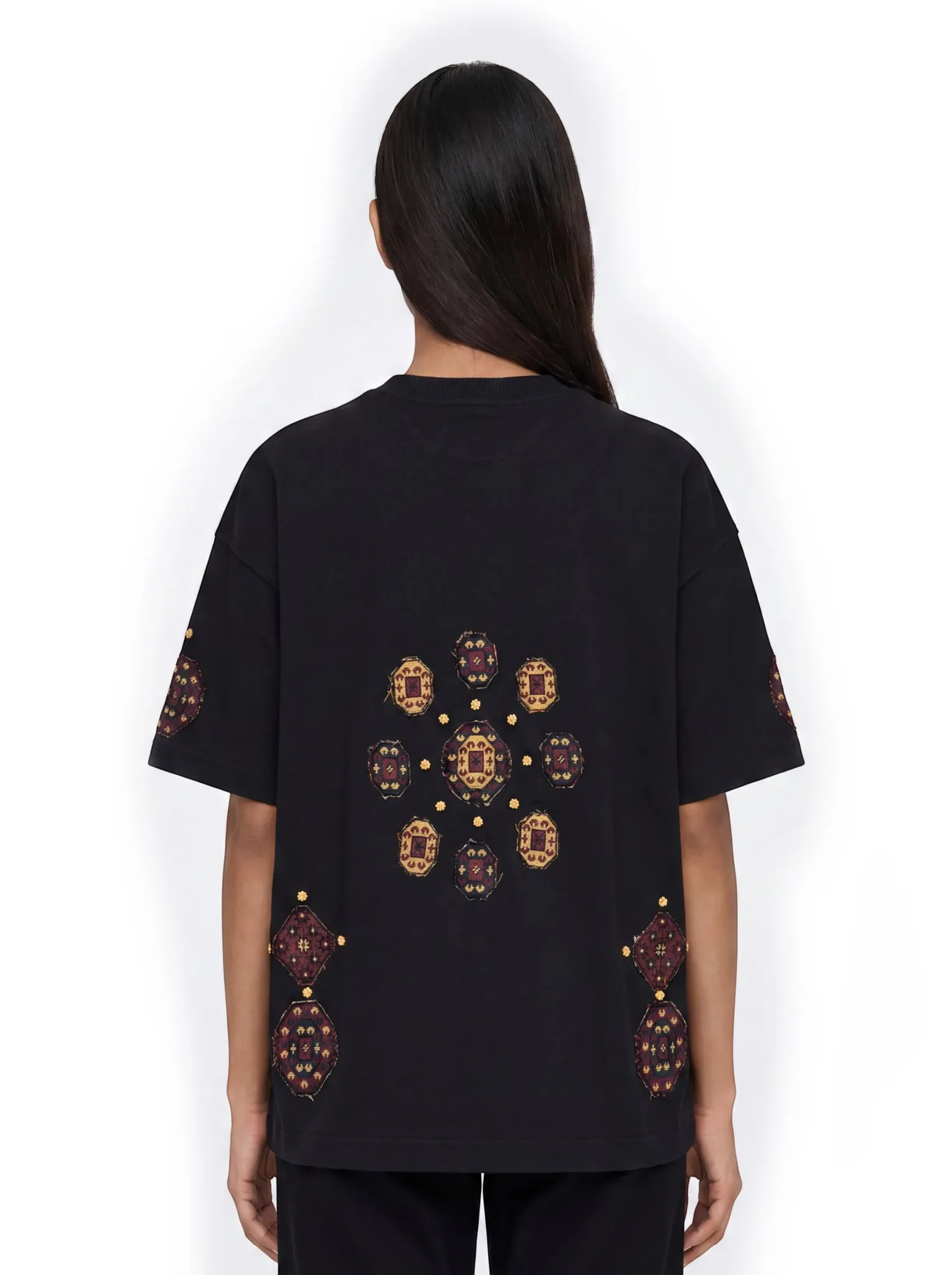 Miras Embroidered Tee - Image 9