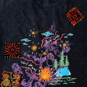 PATCHWORK HAND EMBELLISHED T-SHIRT - Image 6