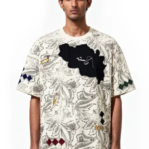 Alternative view of Tarab Blockprint Tee