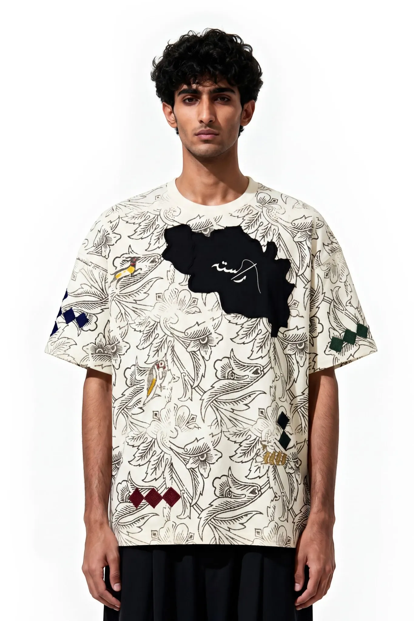 Tarab Blockprint Tee - Image 2